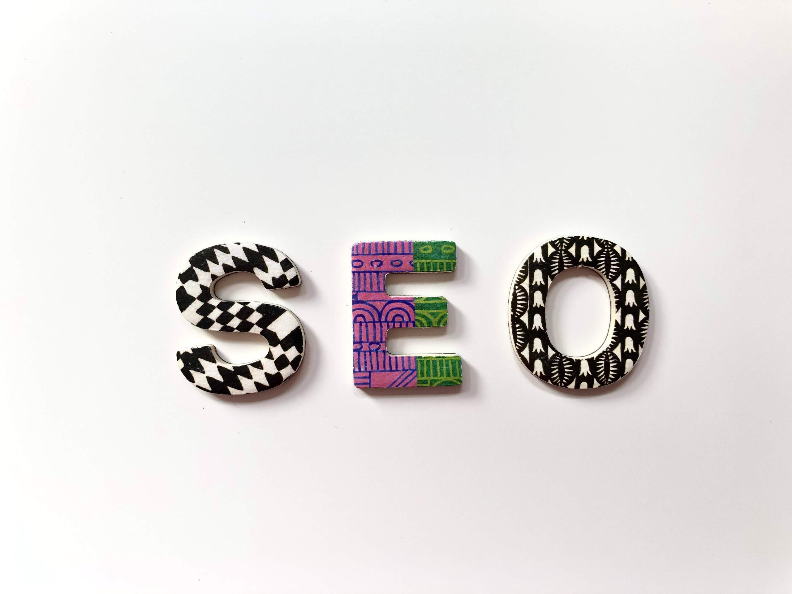 Another image of SEO website traffic, click through rate (CTR) and Google SERPS ranking analytics on a computer screen.